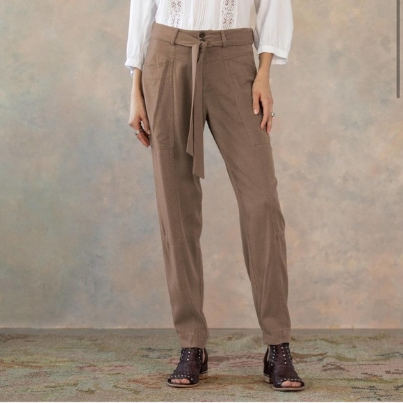 Sundance Fluid Days Lyocell Blend High Waist Pants - Picture 1 of 10